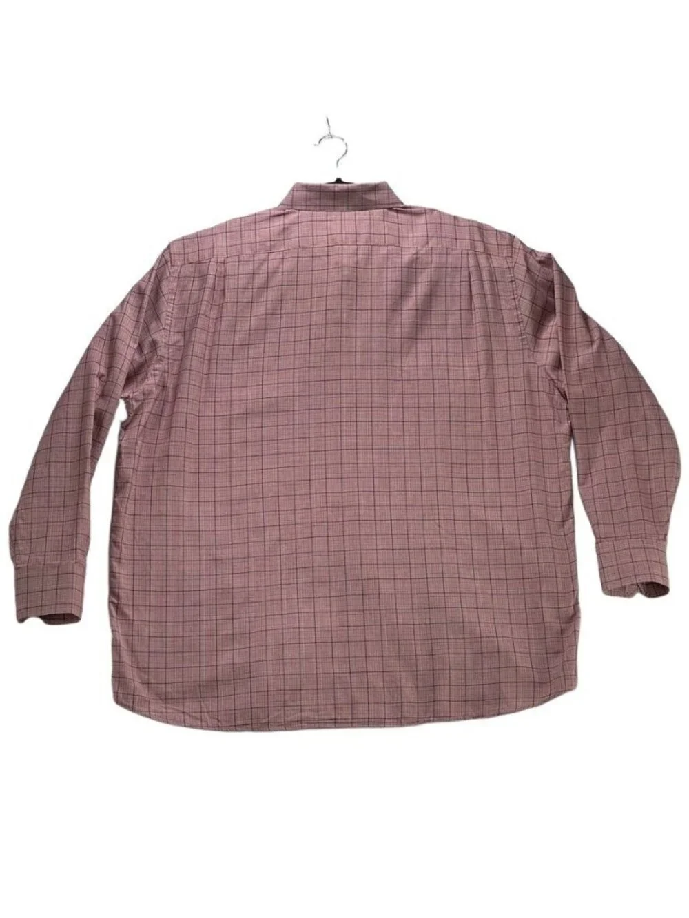 Cremeux Classics XXL Red Plaid 100% Cotton Mens Button-Down Shirt - Picture 3 of 14